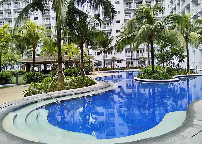 Shore Residences Tower D - Near Mall Of A Family Good For 6 Persons Apartment Manila